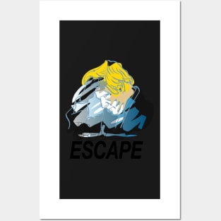 The political great escape sticker Posters and Art